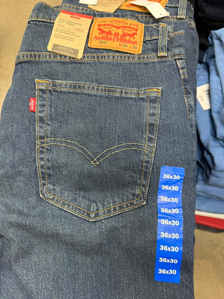Levis 514 Mens Jeans (LIVE MINERS ONLY)