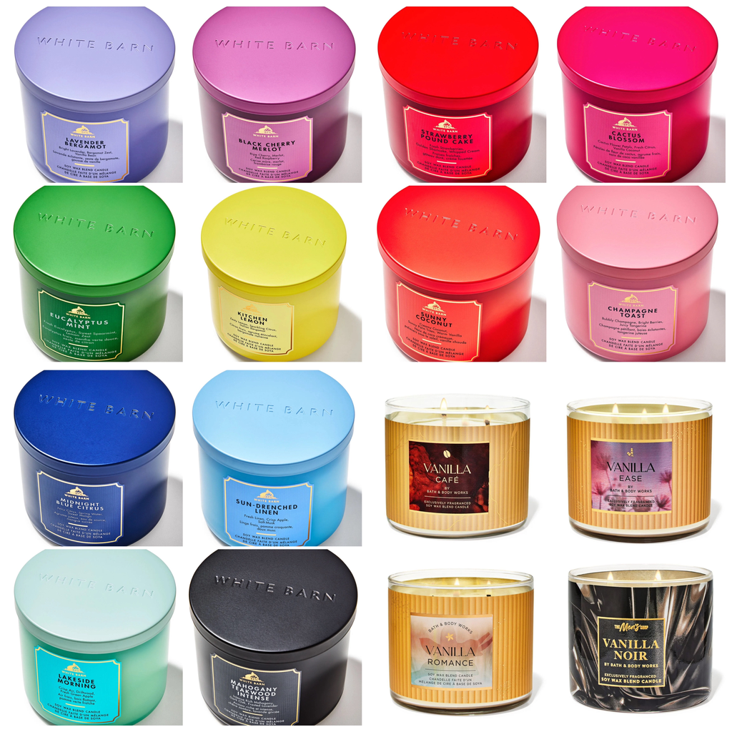 3-Wick Candles