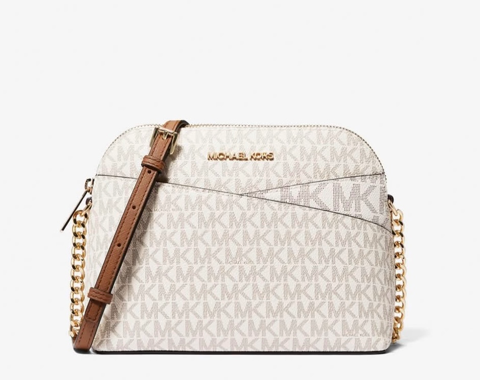 MK Jet Set Travel Medium Dome Crossbody Bag