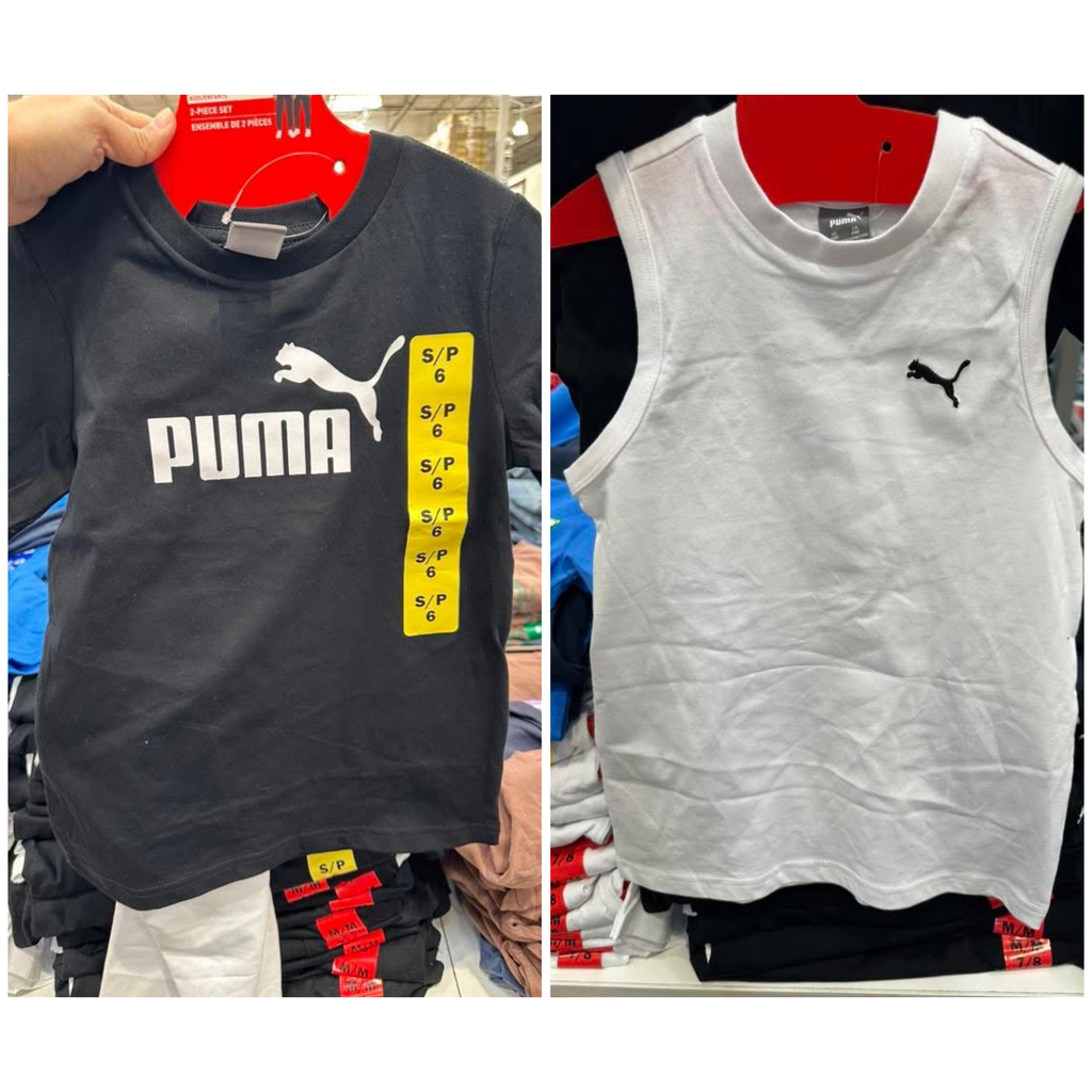 Puma 2pk Tops Boys