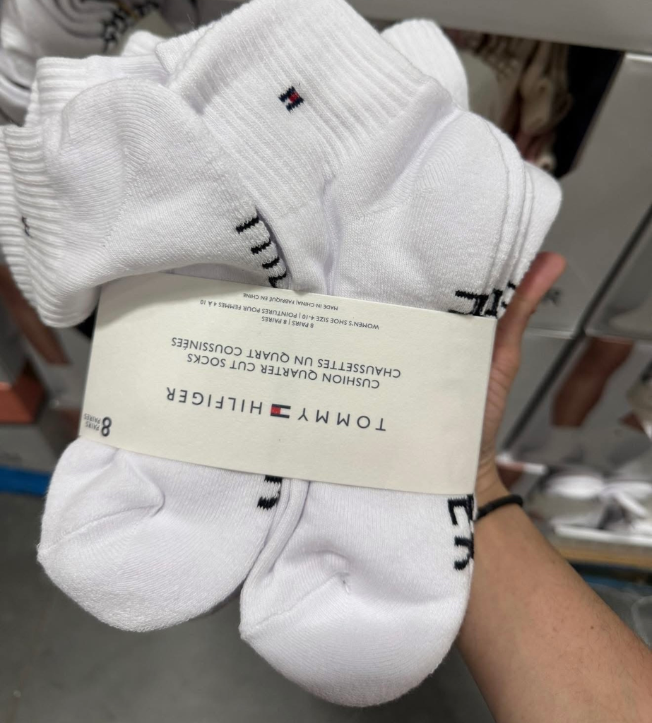 Tommy Women’s Cushion Quarter Cut Socks