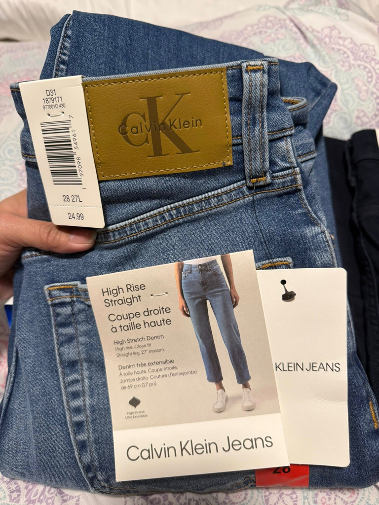 CK Light Denim Jeans
