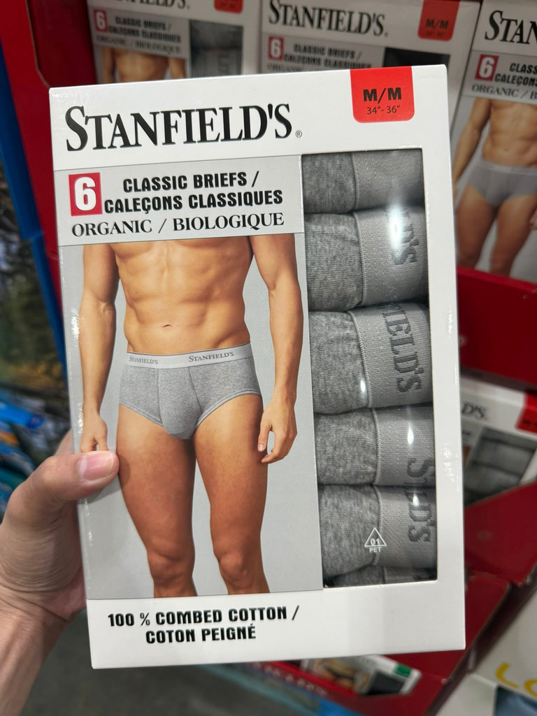 Stanfield’s Men’s Classic Brief, 6pack