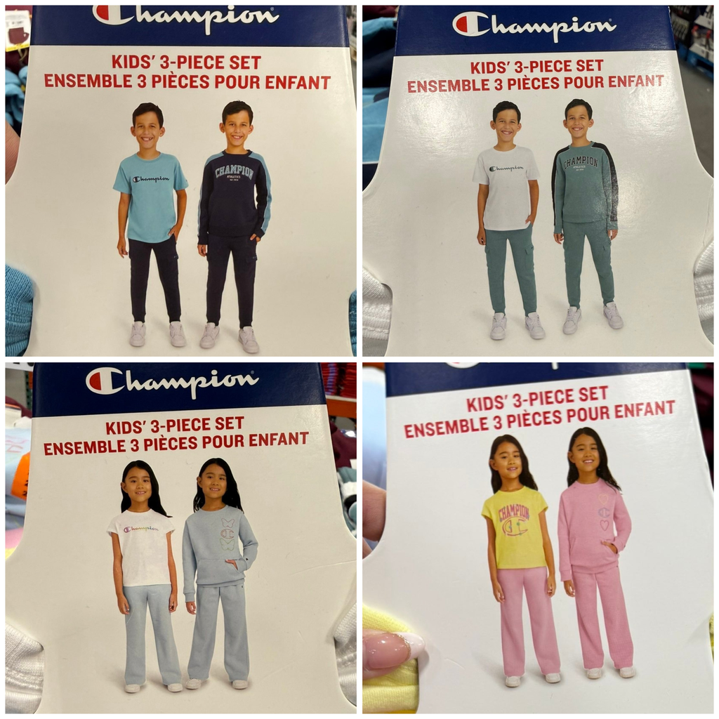 Champion 3pcs Kids Set (Green (Boys), 2)