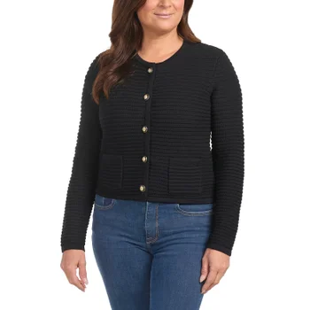 Hilary Radley Cardigan (Black, S)