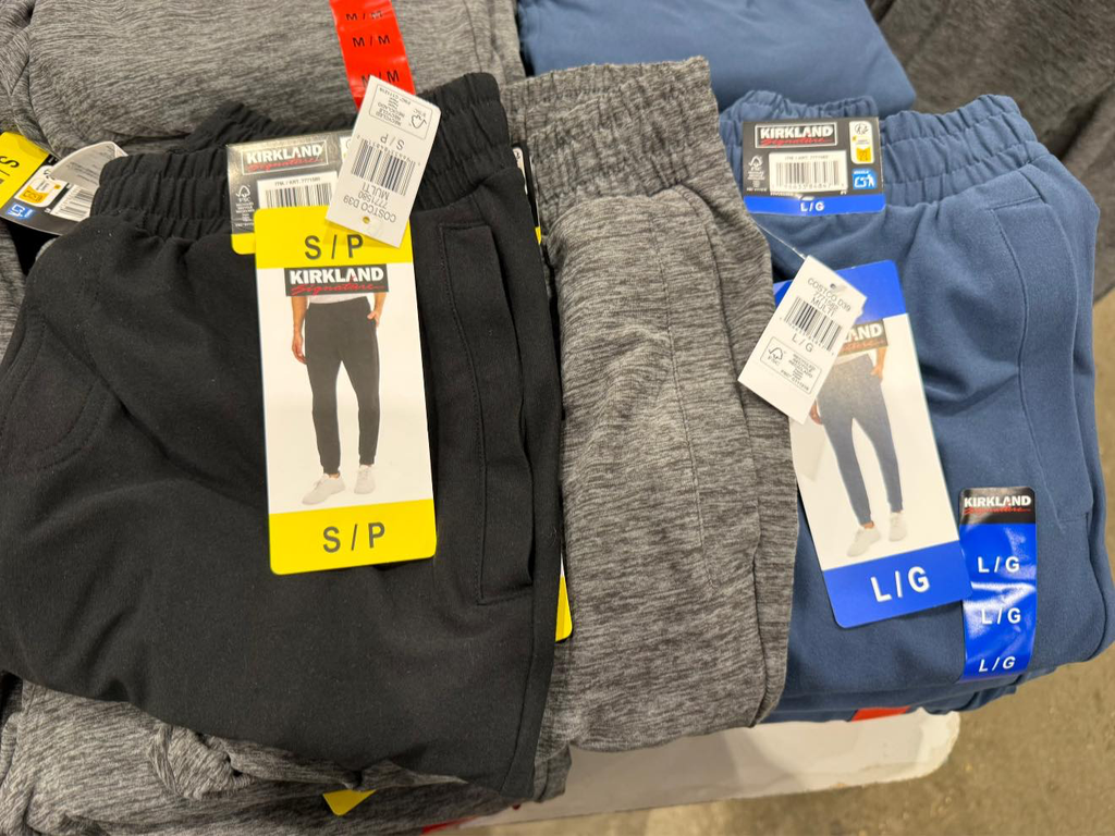 Kirkland Men's Lounge Jogger (Black, S)