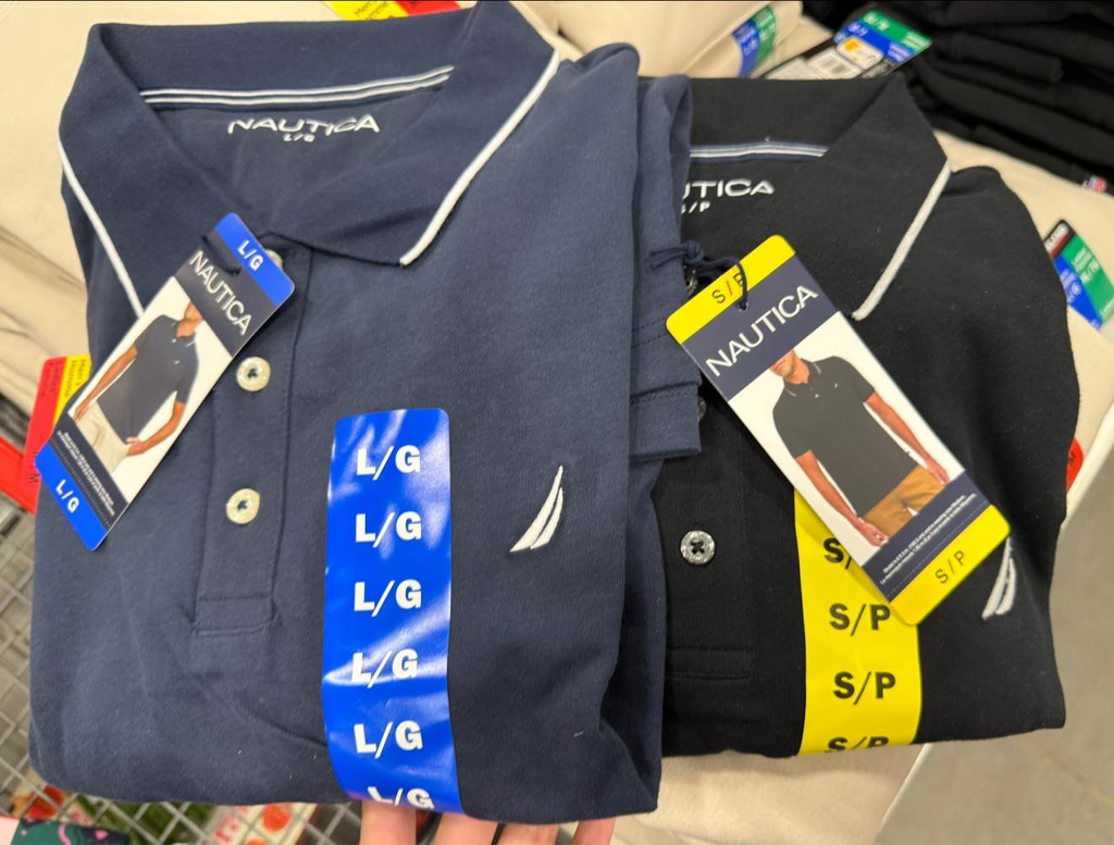 Nautica Men's Polo (Black, S)