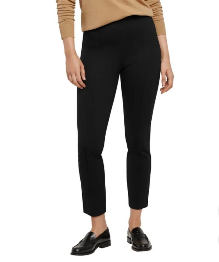 Banana Republic Women's Ponte Pant (Black, S)