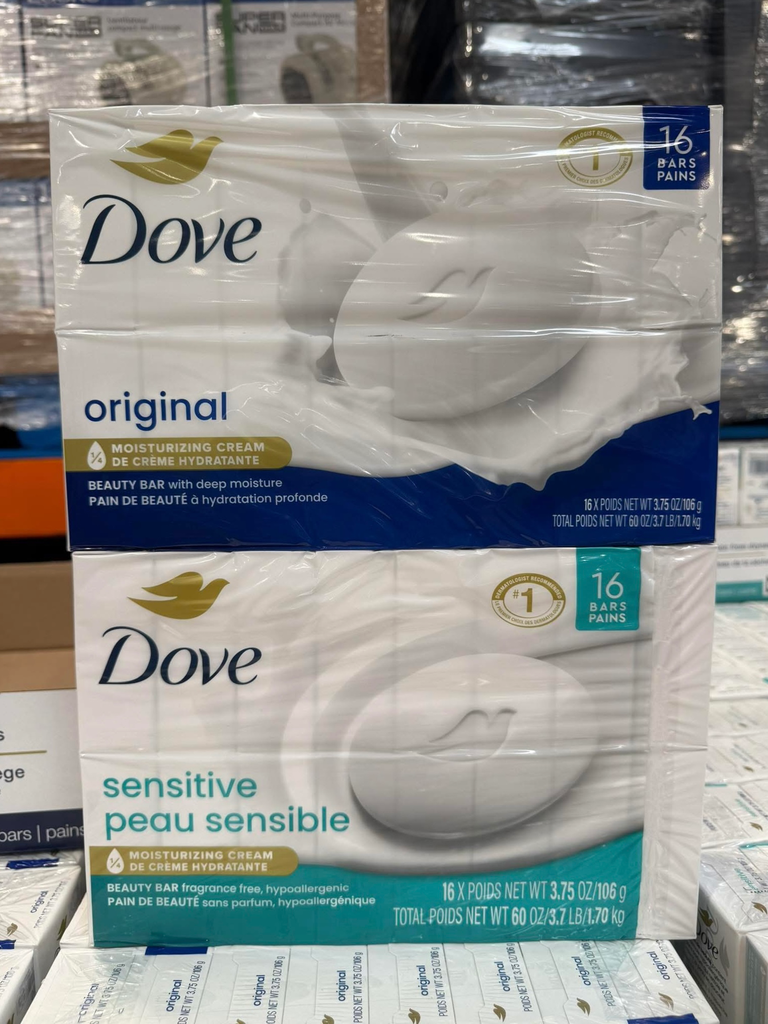 Dove Soap 16 Bars