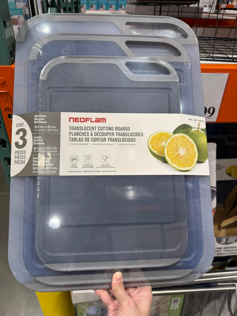 Neoflam Cutting Board, 3pcs (ETA: June 2026)