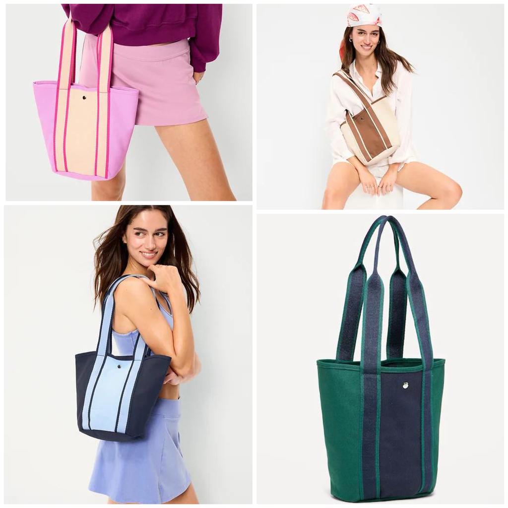 Old Navy Small Canvas Tote Bag