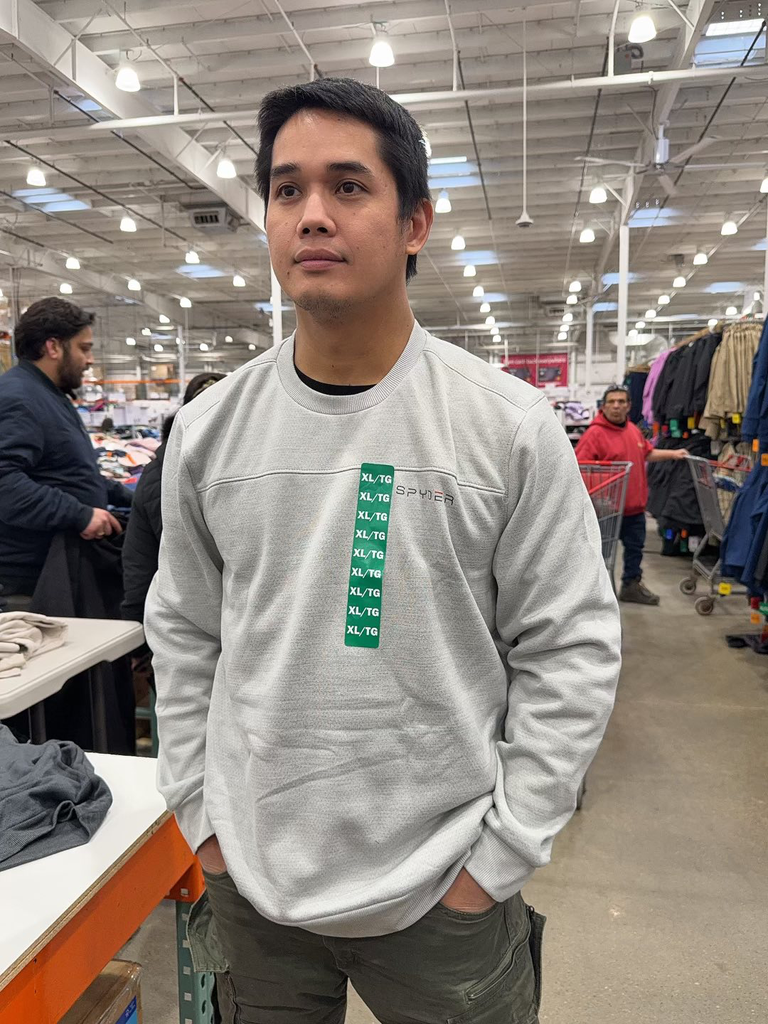 Spyder Crew Sweater (Blue, S)