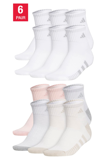 Adidas Women’s Cushioned Quarter Socks