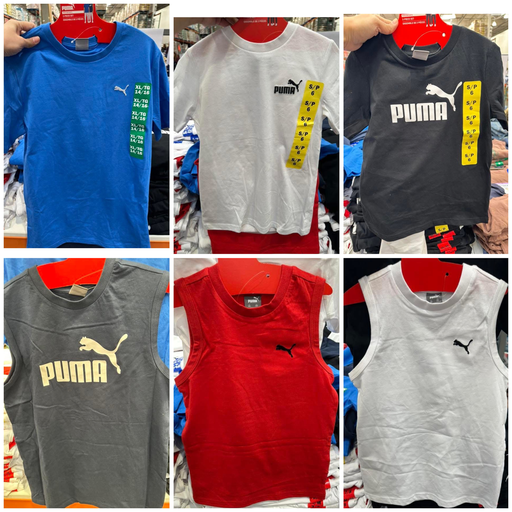Puma 2pk Tops Boys