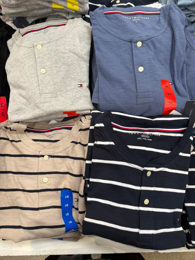 Tommy Men’s Henley Shirts