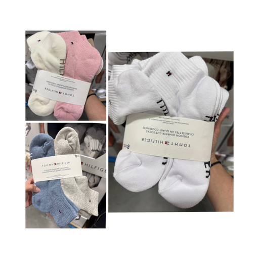 Tommy Women’s Cushion Quarter Cut Socks