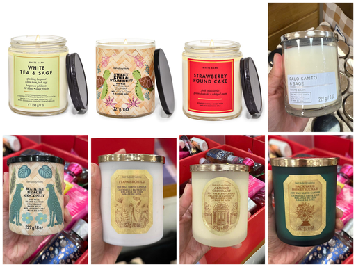 Single Wick Candles - January 2026